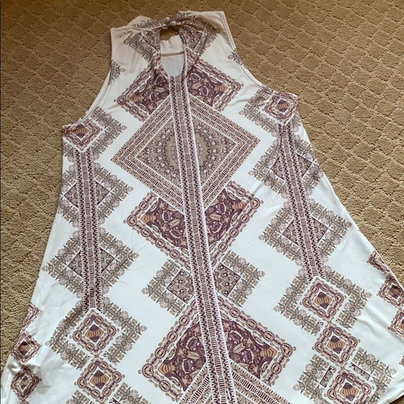 Patterned Blu Pepper T-Shirt Dress! - Picture 4 of 5